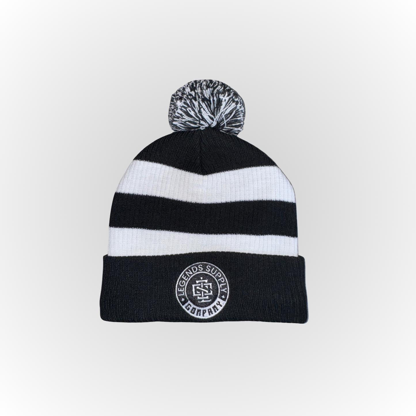 LSC BADGE V1 POMPOM BEANIE