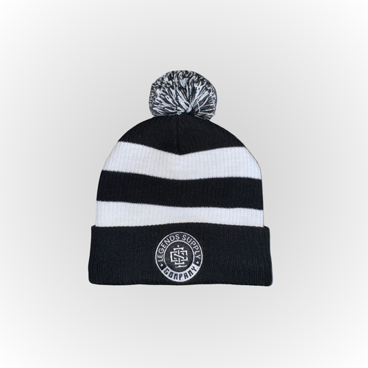 LSC BADGE V1 POMPOM BEANIE